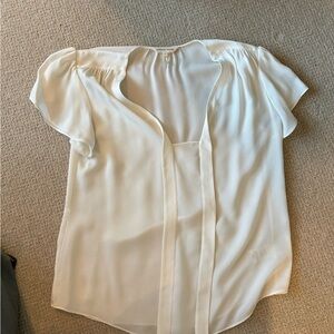 Rebecca Taylor Cream Blouse